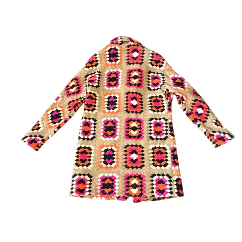 Vilagallo Multicolor Geometric wool Jacket - new